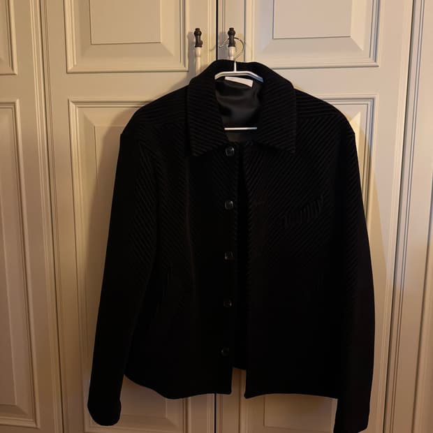 아이엘 코듀로이 prm 자켓 블랙