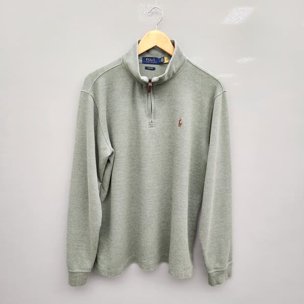 남성 폴로 랄프로렌 Polo 하프집업 스웻셔츠
