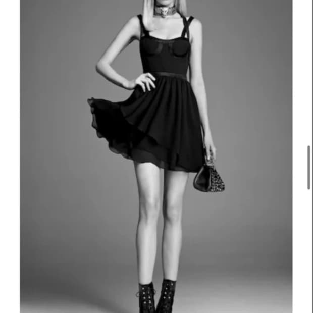 베르사체 hm 콜라보 원피스