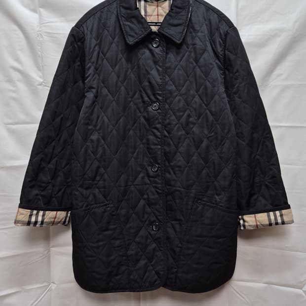 버버리 퀼팅 자켓 