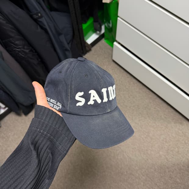 세인트미카엘 6 패널 캡 블랙 