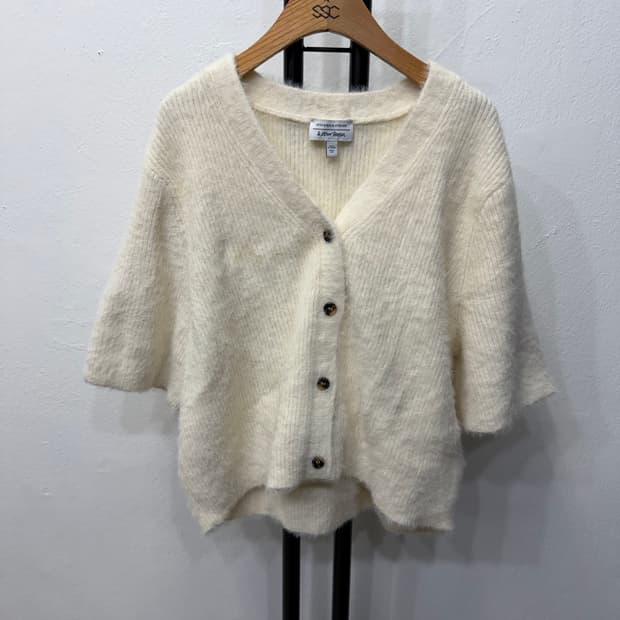 정품) 앤아더스토리즈 여성 아이보리 가디건 S