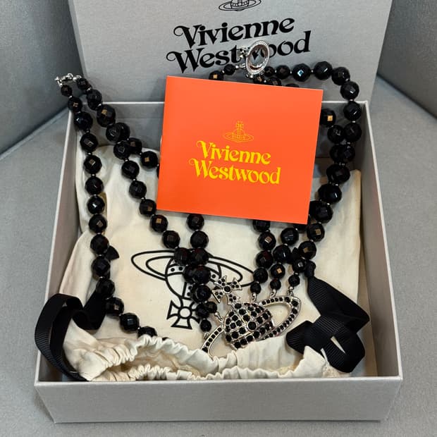 새상품급 비비안웨스트우드 메살린 목걸이