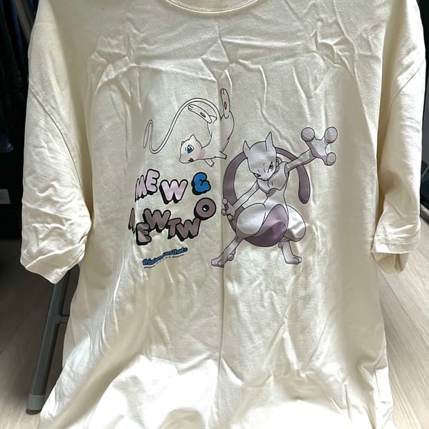 디네뎃X포켓몬 티셔츠 xl