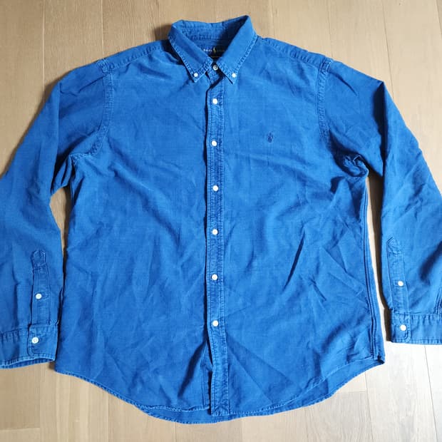 폴로 랄프로렌 인디고 옥스포드 셔츠(XL)