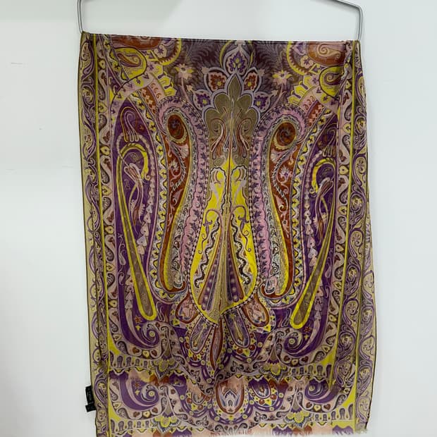 에트로 실크 숄 머플러