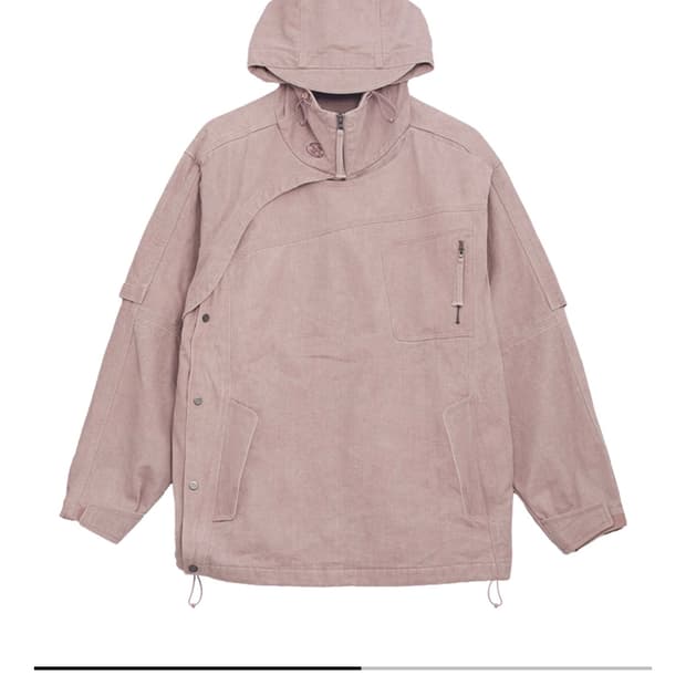 산산기어 워시드 후디 자켓