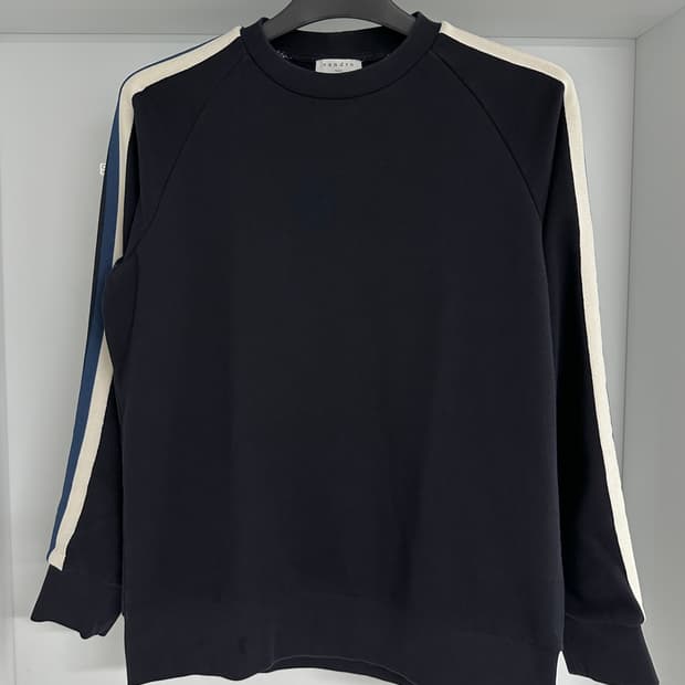 [산드로] 남성 배색 맨투맨