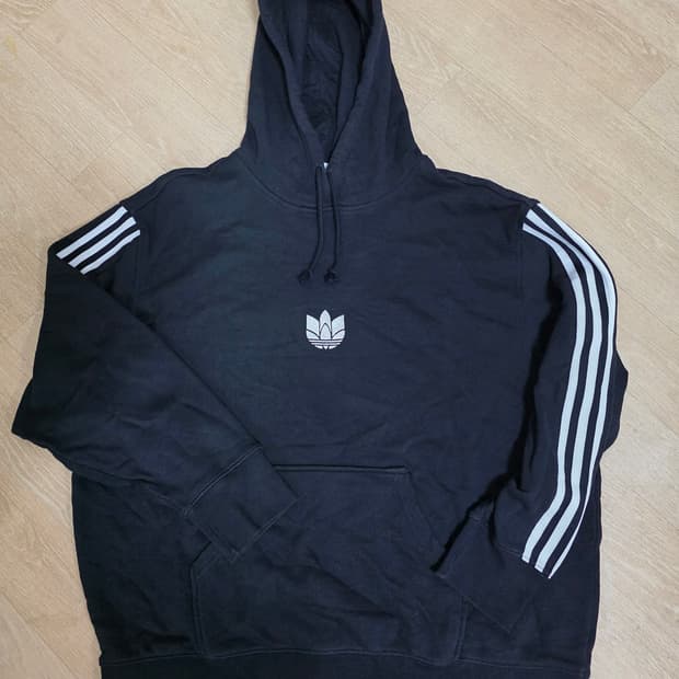 아디다스 루즈핏 후드티 L