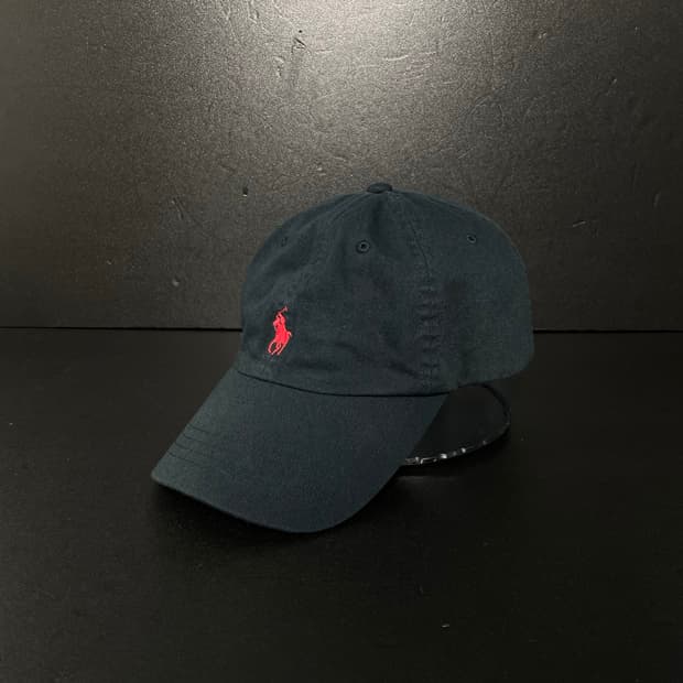 폴로 랄프로렌 포니 자수로고 볼캡 QR인증