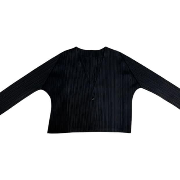 이세이 미야케 플리츠 플리즈 1B 가디건