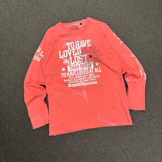 L)Japanese vintage 프린팅 여성 롱슬리브