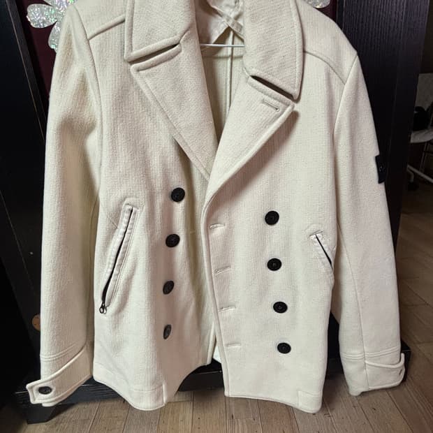 스톤아일랜드 오프화이트 피코트