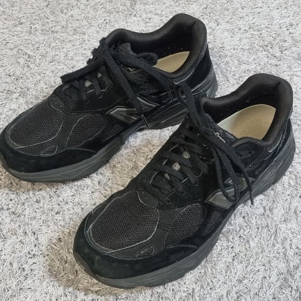 뉴발란스 990v3 트리플블랙 280