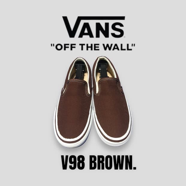 [240mm] V98 브라운 Vans