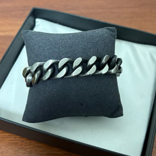 엔틱 삭체인 써지컬팔찌