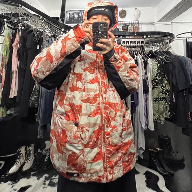 오클리 카모 플라쥬 스키점퍼