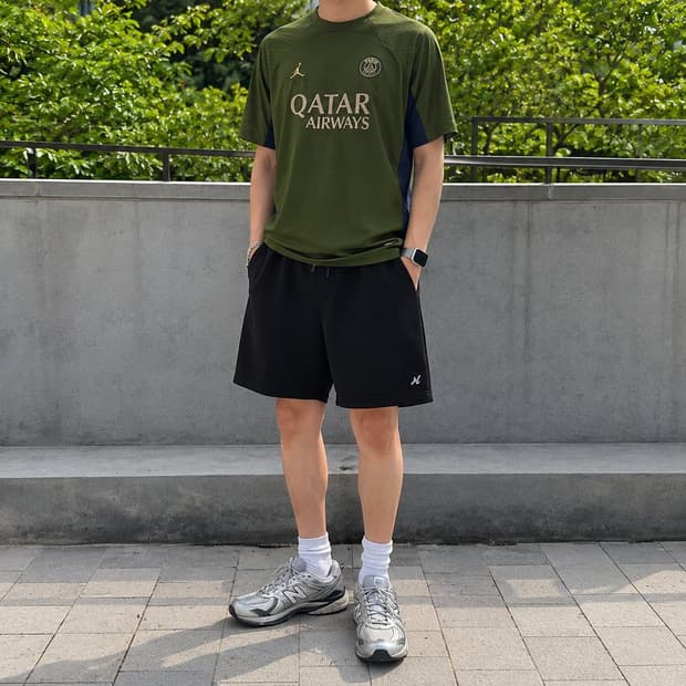 100 NIKE 나이키 조던 x 파리 생제르맹 23/24 드라이핏 스트라
