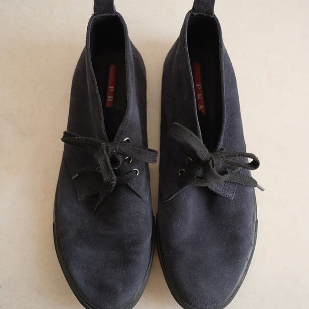 PRADA Suede Chukka boots