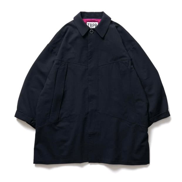 (XLARGE) 타이트부스 깅엄 시어서커 빅 코트