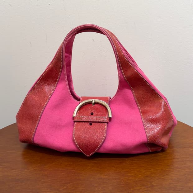 Gianni Chiarini 이태리 코튼 레더 토트백