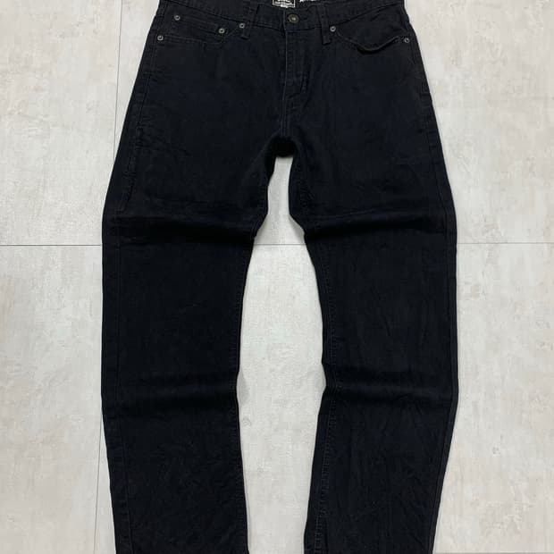 리바이스 블랙 코튼 팬츠 #562