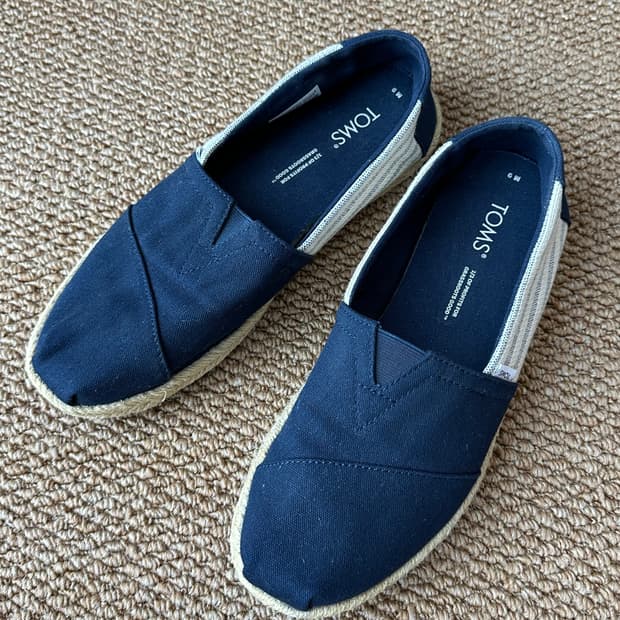 탐스 TOMS 알파르가타 로프 에스파듀 네이비 270