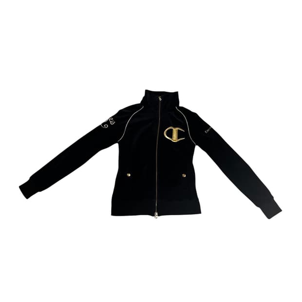 챔피온 골드 블랙 벨벳 져지