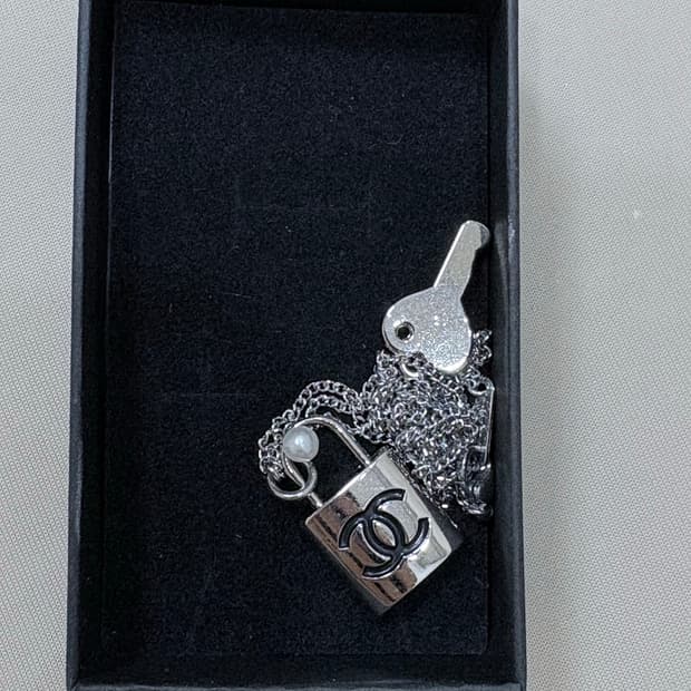 샤넬 정품 업사이클링 목걸이