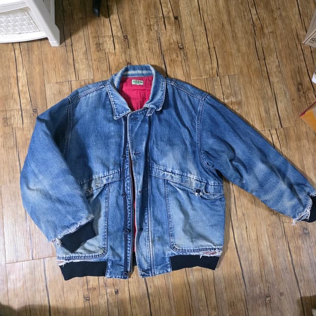 빈티지 데님자켓
