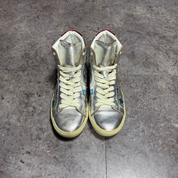 생로랑 스타패치 스니커즈 42 에디슬리먼