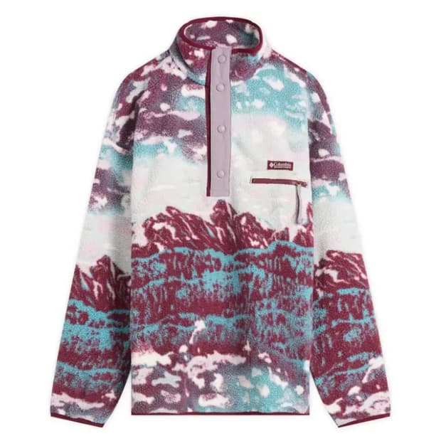 (새상품)콜롬비아 마운틴 패턴 플리스 풀오버 후리스