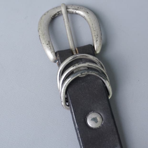 빈티지 레더 벨트