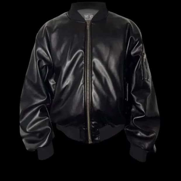 에모스탠스클럽 레더 봄버 2사이즈