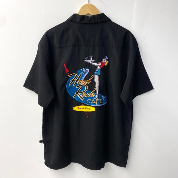 [L] Hard Rock Cafe 빈티지 하드락카페 반팔 셔츠