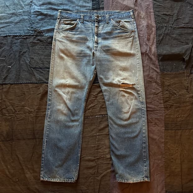 70s USA LEE 빈티지 리 라이더스 데님 팬츠