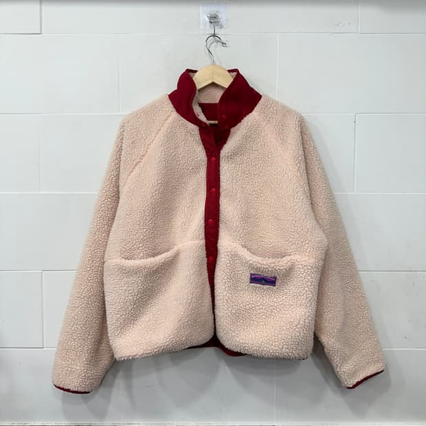 아미먼트 빈티지 리버시블 플리스자켓