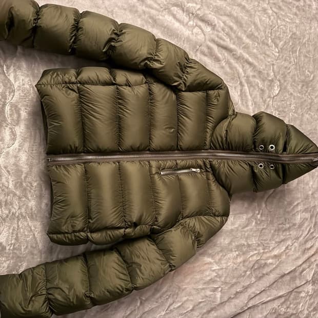 릭오웬스 김프 패딩 (카키)
