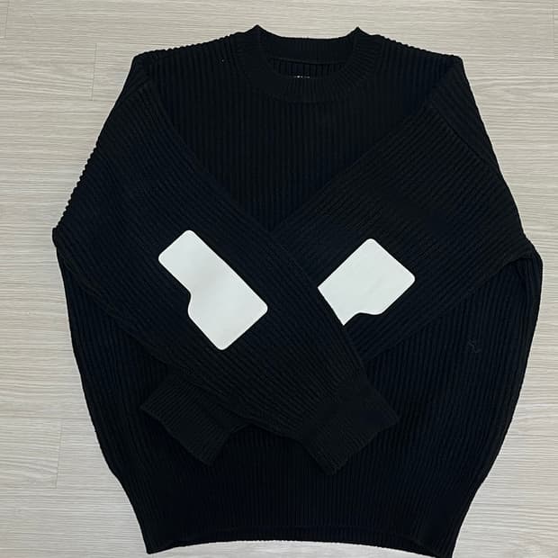 이얼즈어고 크루넥 헤비 코튼 니트 M