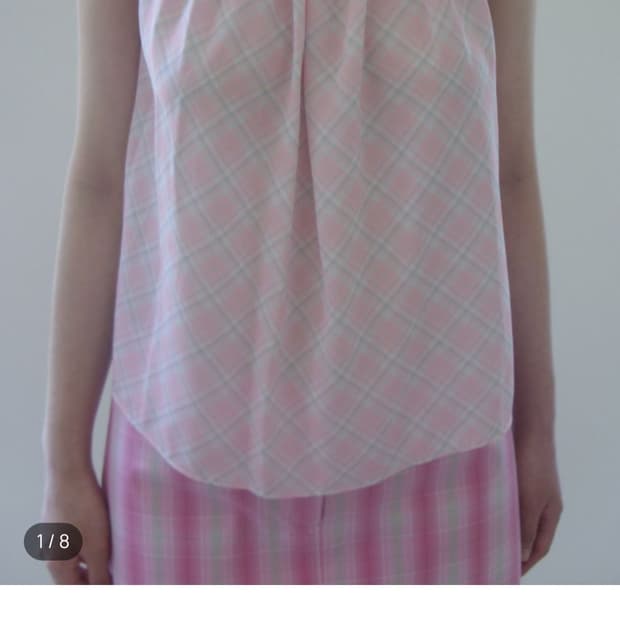 Err 파스텔 홀터 탑 나시