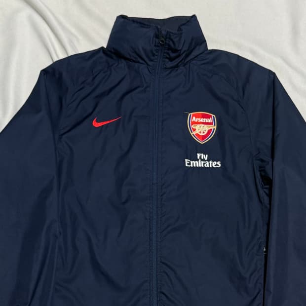 S 나이키 스톰핏 아스날 네이비 바람막이