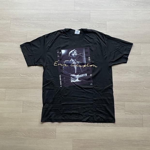 90s 에릭 클랩튼 헤인즈 티셔츠