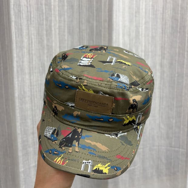 Obey 오베이 Propaganda 5패널 스트랩백 군모 모자