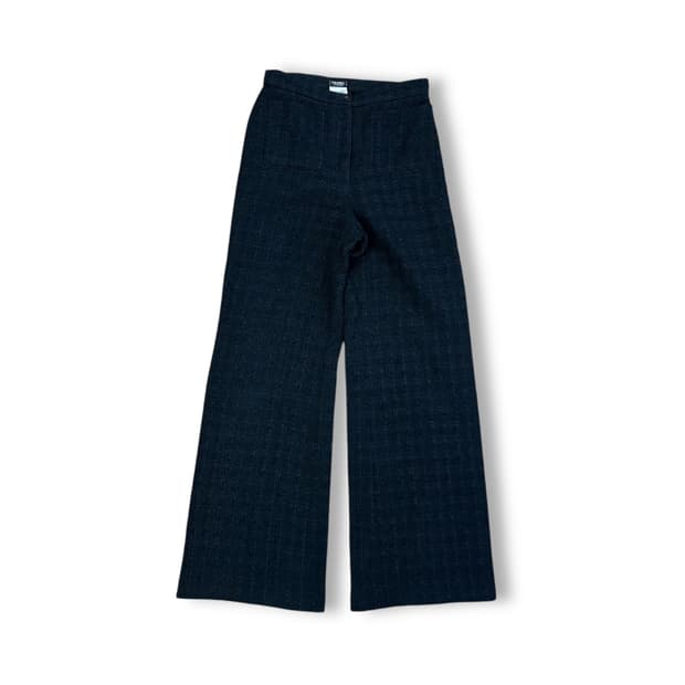 샤넬 트위드 와이드 팬츠