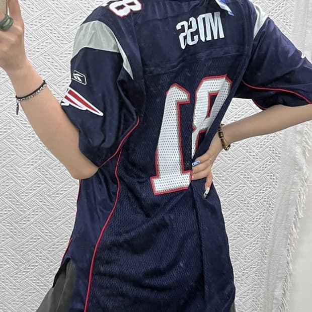 리복 NFL 잉글랜드 패트리어트 럭비 져지 반팔티 100 C13163