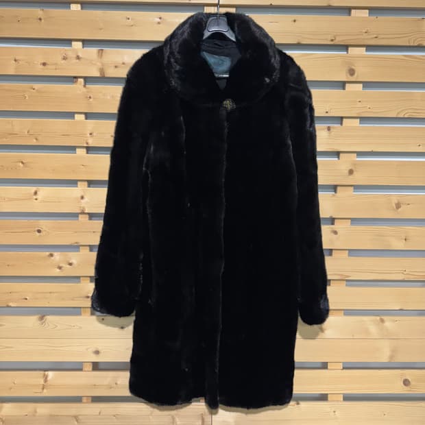 사가 밍크 코트