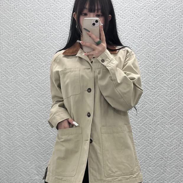 폴로 랄프로렌 빈티지 컨트리 레트로 모호크 워크 자켓 M C10708