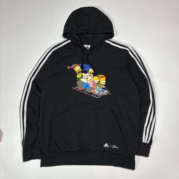 아디다스 심슨 그래픽 후드티