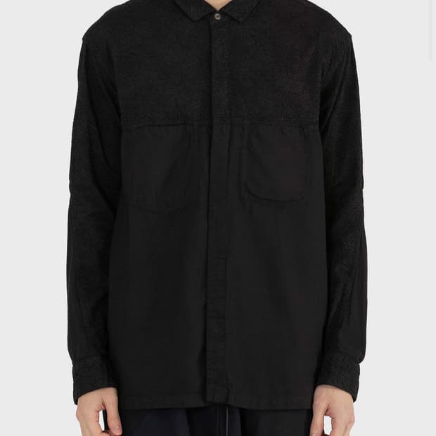 The Viridi Anne 비리디 안느 엠브로이더드 클로드 셔츠