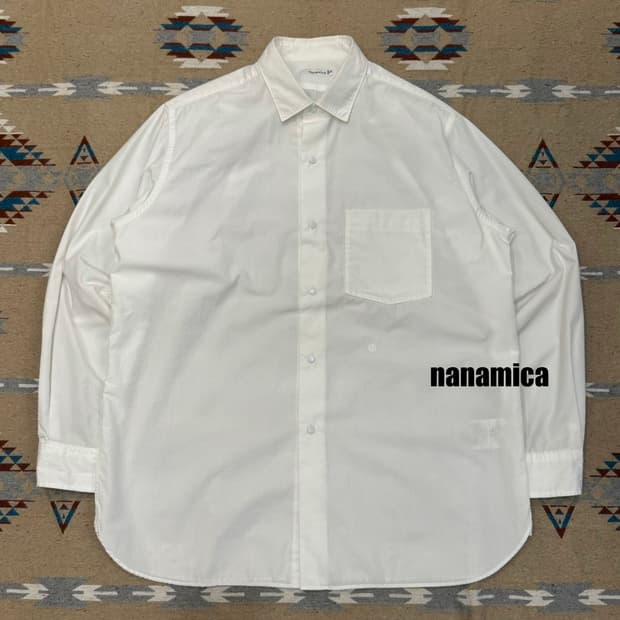 [S][100] 나나미카 윈드 셔츠 화이트 